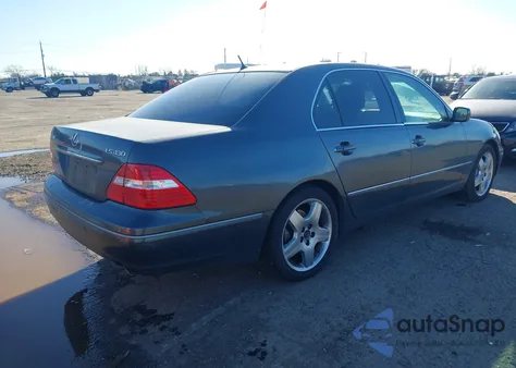 2006 Lexus Ls 430 from USA, damaged, VIN JTHBN36F665040830
